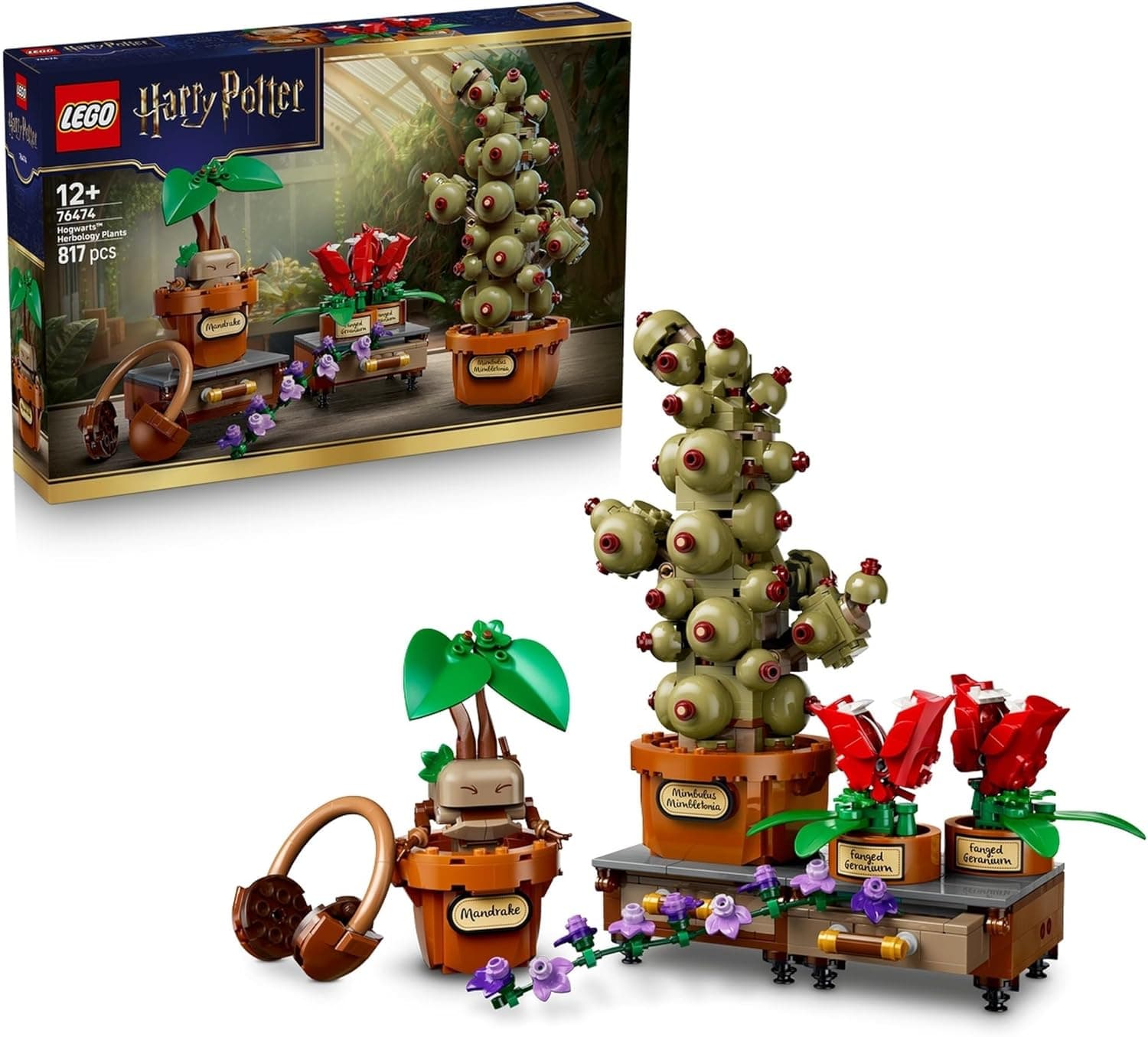 LEGO® Harry Potter™ Hogwarts™ Herbology Plants 76474
