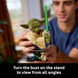 LEGO® Star Wars: Attack of the Clones™ Yoda™ Bust with Lightsaber™ 75438