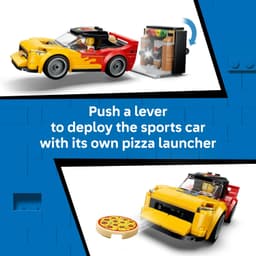 LEGO® City Pizza Delivery Experience with Vehicles 60496