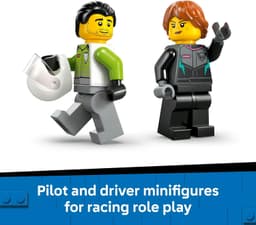 LEGO City Jet vs. Car 60489