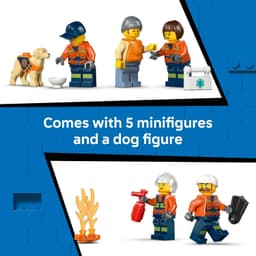 LEGO® City Coast Guard Rescue Boat & Helicopter 60504