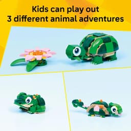LEGO® Creator 3 in 1 Turtle with a Water Lily Flower 31377