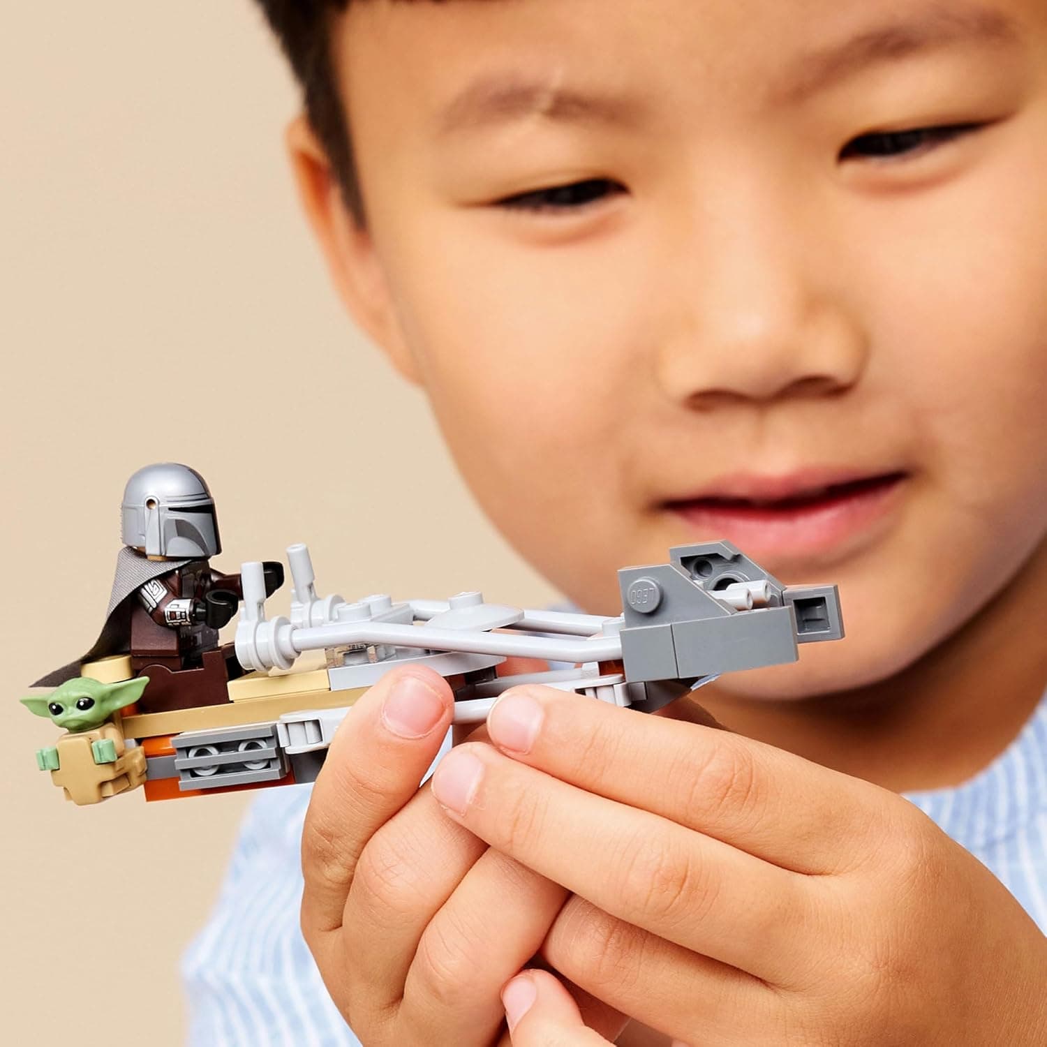 LEGO® Star Wars™ The Mandalorian & Grogu’s Speeder Bike™ 75436