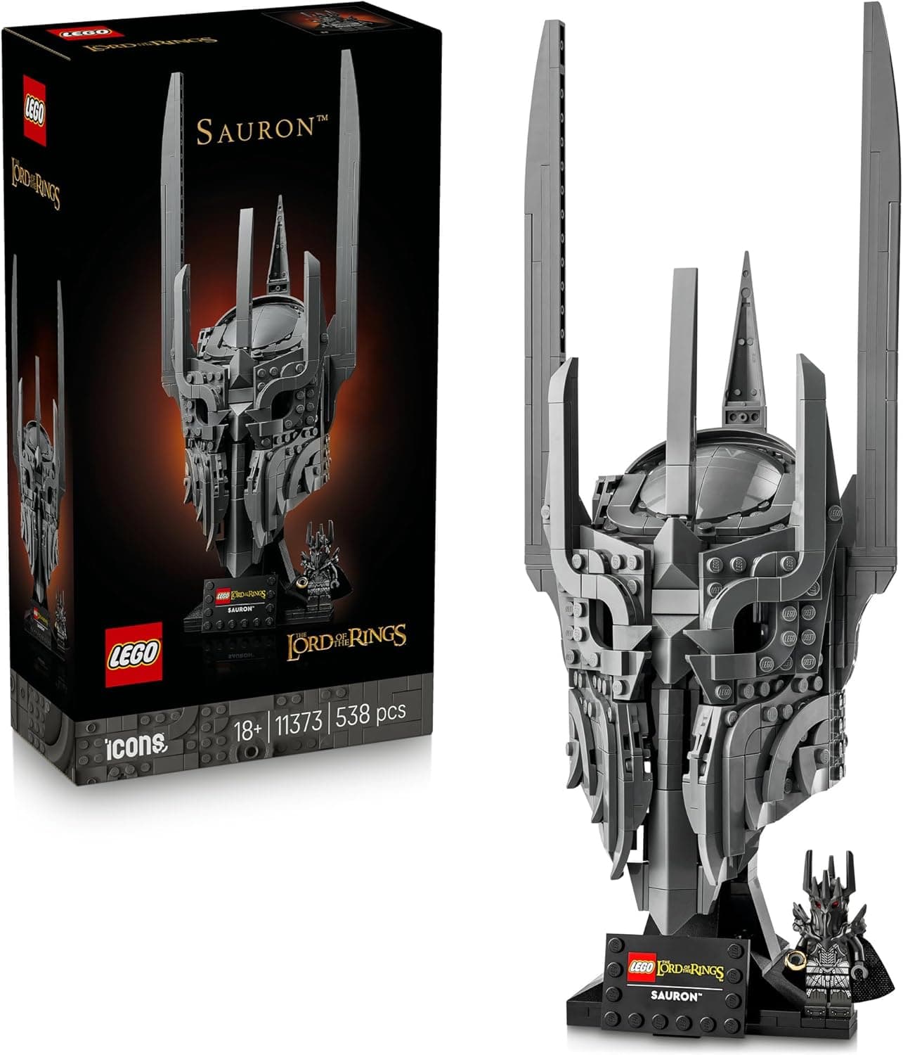 LEGO® Icons The Lord of the Rings: Sauron’s Helmet 11373