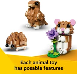 LEGO® Creator 3 in 1 Cute Hamster with a Flower 31376