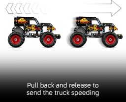 LEGO® Technic Monster Jam™ Grave Digger™ Fire and Ice 42219