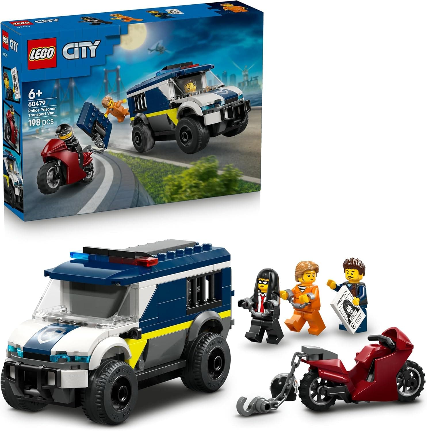 LEGO® City Police Prisoner Transport Van 60479