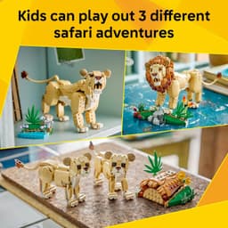 LEGO® Creator 3 in 1 Wild Animals: Majestic Lion 31386