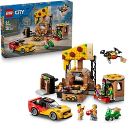 LEGO® City Pizza Delivery Experience with Vehicles 60496
