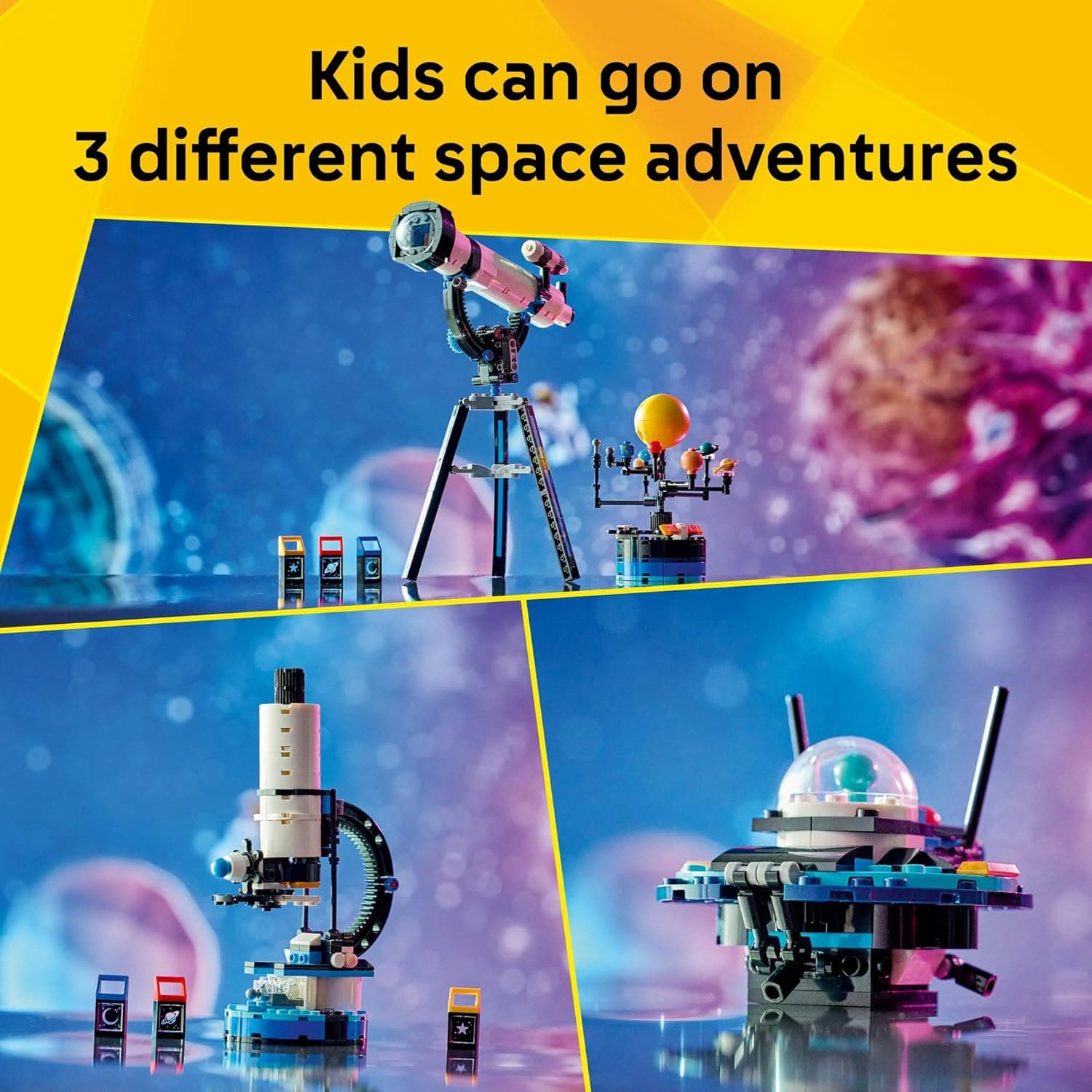 LEGO® Creator 3 in 1 Space Exploration Telescope 31378