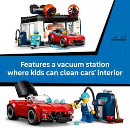 LEGO® City Drive-Through Car Wash 60497