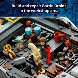 LEGO® Star Wars: The Mandalorian and Grogu™ Anzellan Starship 75445