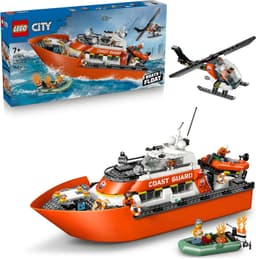 LEGO® City Coast Guard Rescue Boat & Helicopter 60504
