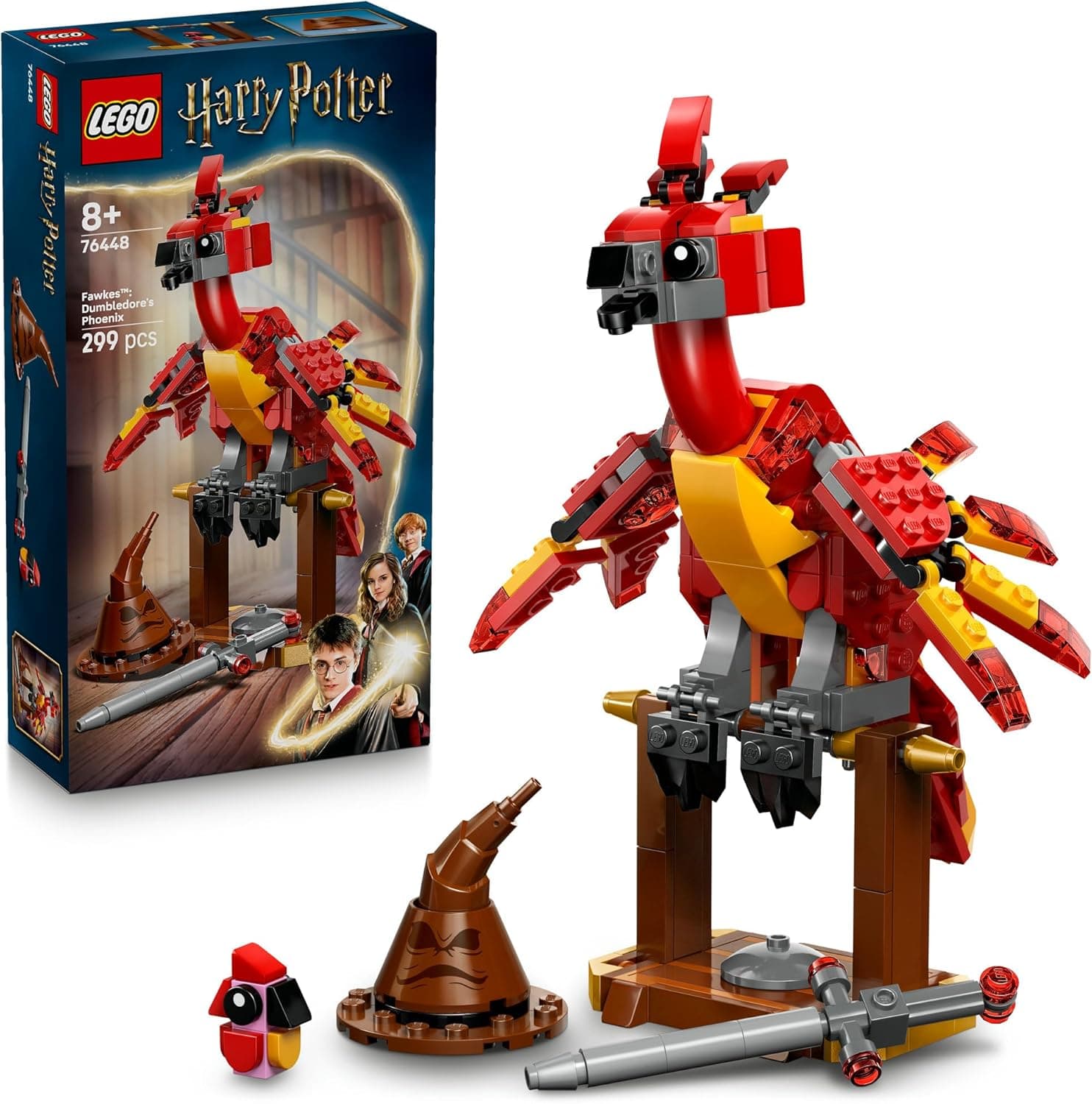 LEGO® Harry Potter™ Fawkes™: Dumbledore’s Phoenix Toy 76448