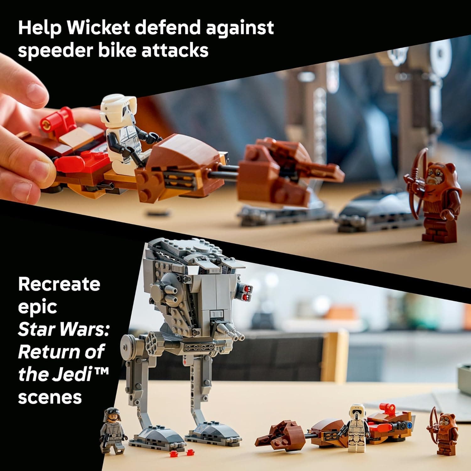LEGO® Star Wars™ SMART Play™: AT-ST™ Attack on Endor 75424