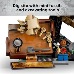 LEGO Jurassic World Dinosaur Fossils: Triceratops Skull Dino Toy for 9+ Year Old Boys & Girls B0DHSDPD93