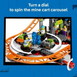 LEGO® City Lava Land Roller Coaster Park 60501