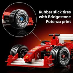 LEGO® Icons Ferrari F2004 & Michael Schumacher 11375