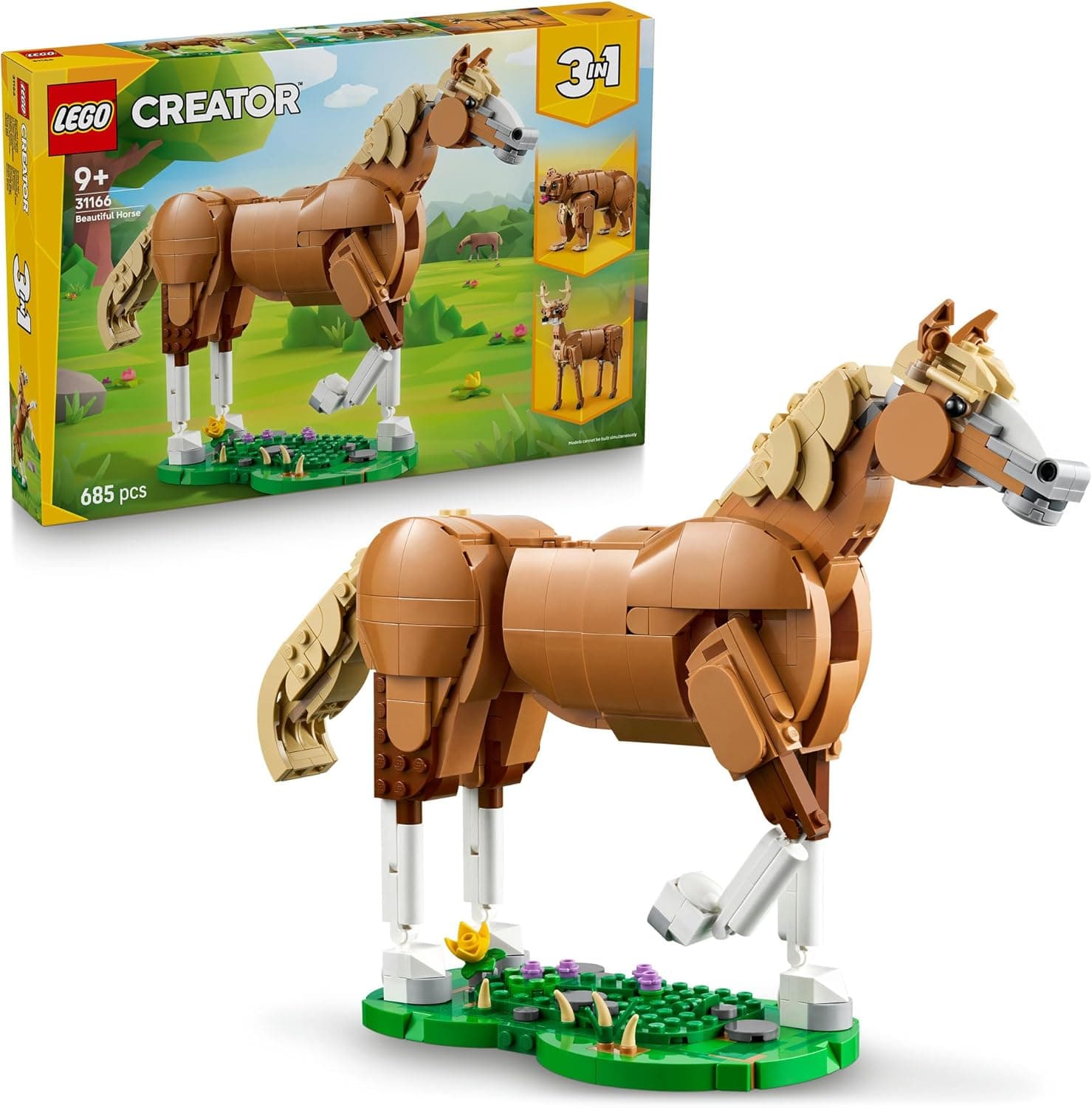 LEGO® Creator 3in1 Beautiful Horse 31166