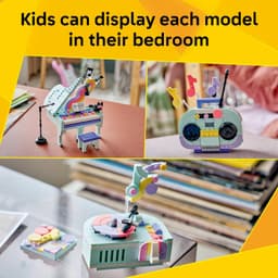 LEGO® Creator 3 in 1 Music Decor Piano with Cat 31392