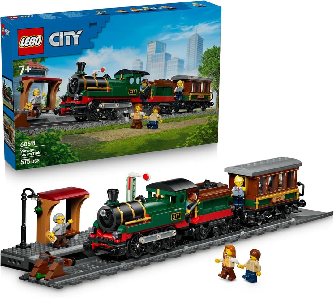 LEGO® City Vintage Steam Train 60511