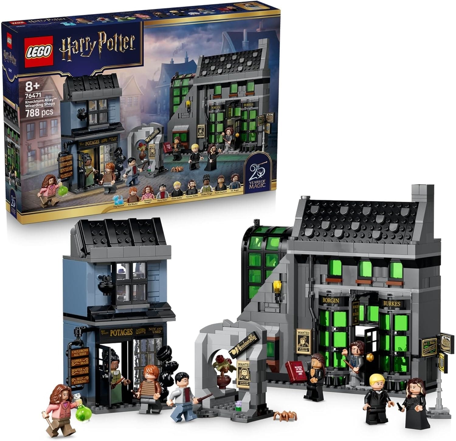 LEGO® Harry Potter™ Knockturn Alley™ Wizarding Shops 76471