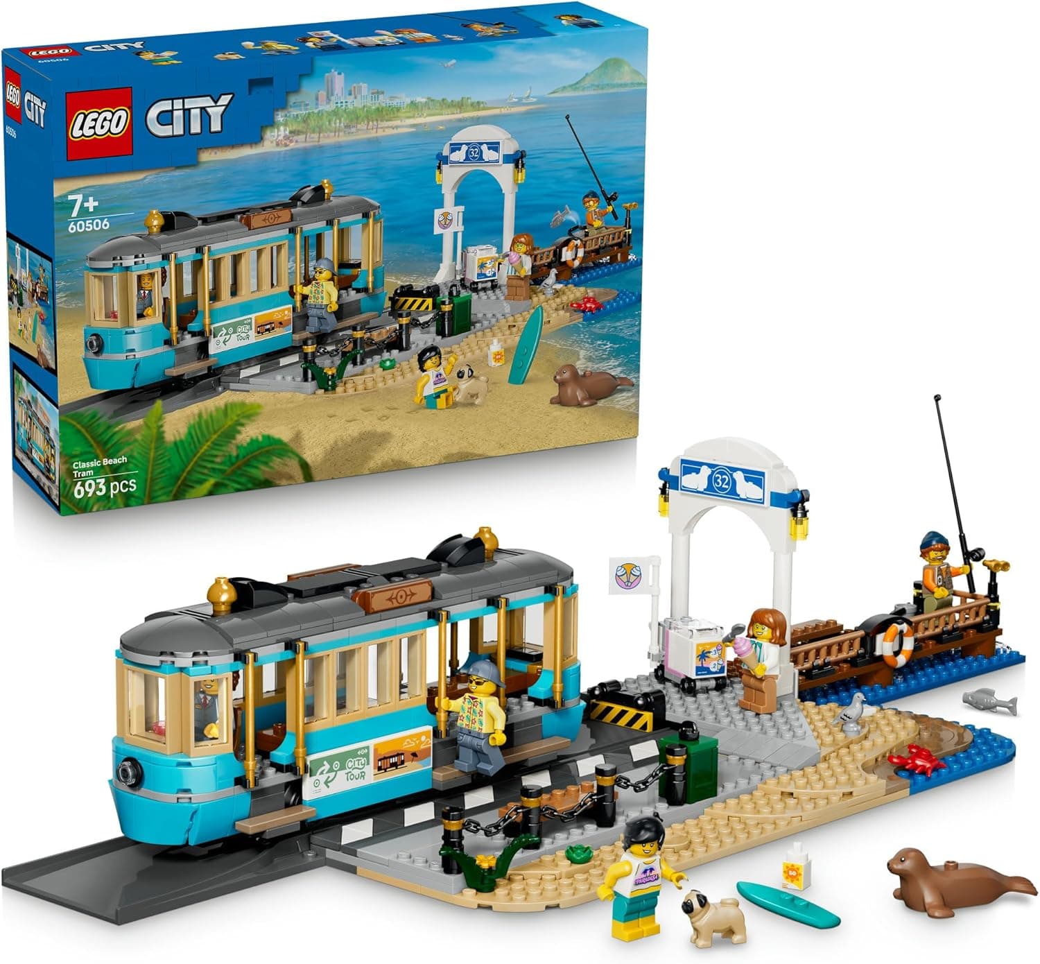LEGO® City Classic Beach Tram 60506
