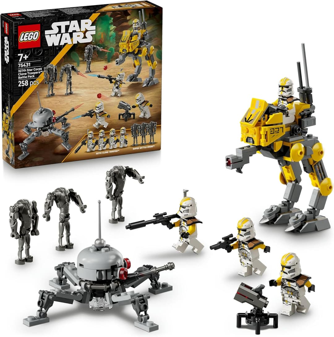 LEGO® Star Wars: Revenge of the Sith™ 327th Star Corps Clone Troopers™ Battle Pack 75431
