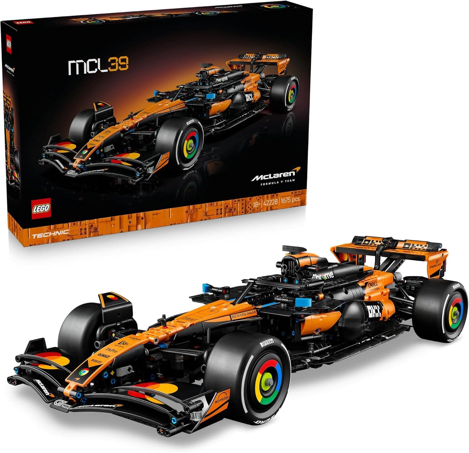 LEGO® Technic McLaren MCL39 F1® Car 42228