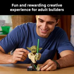 LEGO® Star Wars: Attack of the Clones™ Yoda™ Bust with Lightsaber™ 75438