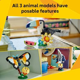 LEGO® Creator 3in1 Wild Animals: Tropical Toucan Figure 31173