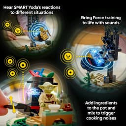 LEGO® Star Wars™ SMART Play™: Yoda’s Hut and Jedi Training 75422