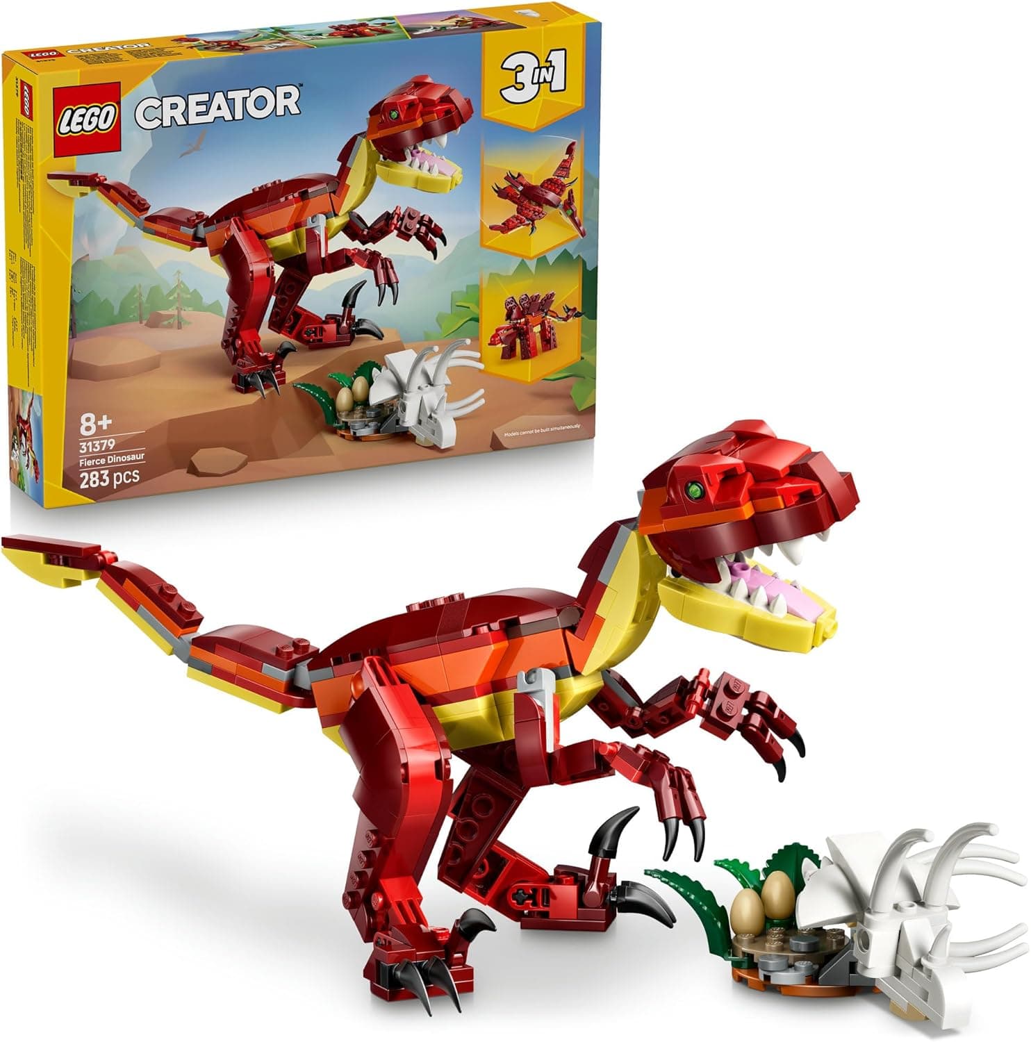 LEGO® Creator 3 in 1 Fierce Dinosaur 31379