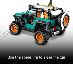LEGO® Technic Jeep® Wrangler Rubicon SUV 42227