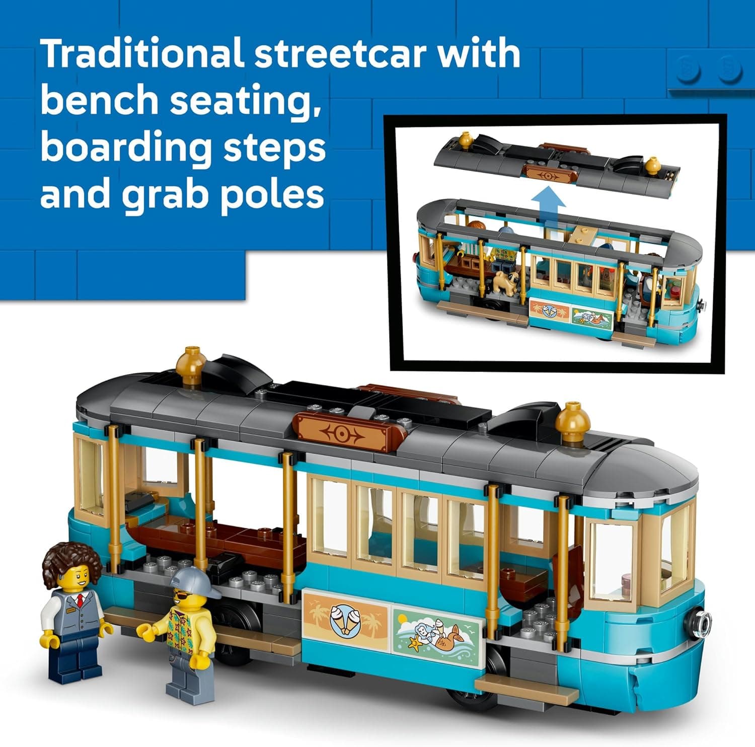LEGO® City Classic Beach Tram 60506