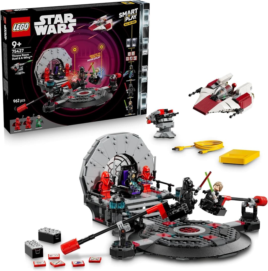 LEGO® Star Wars™ SMART Play™: Throne Room Duel & A-Wing™ 75427