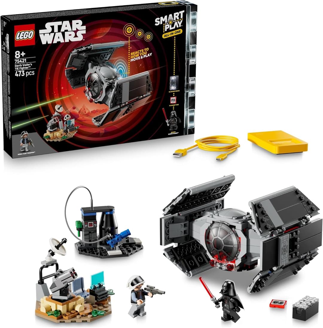 LEGO® Star Wars™ SMART Play™: Darth Vader’s TIE Fighter™ 75421