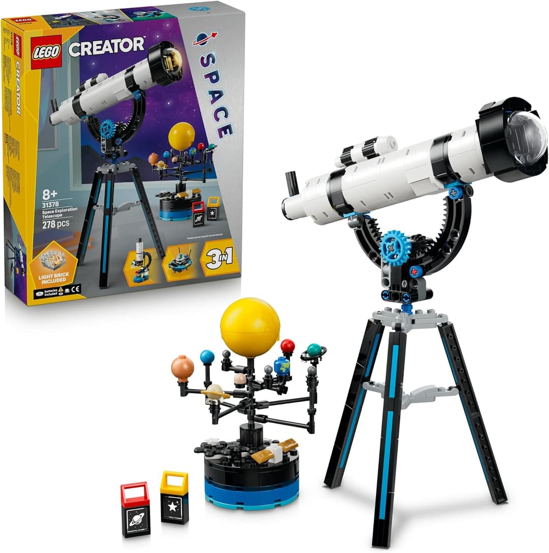 LEGO® Creator 3 in 1 Space Exploration Telescope 31378