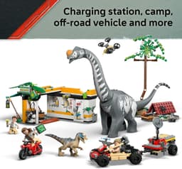 LEGO® Jurassic World Raptor & Titanosaurus Tracking Mission 76973 Kids’ Dinosaur Toy B0DNZWHQN8