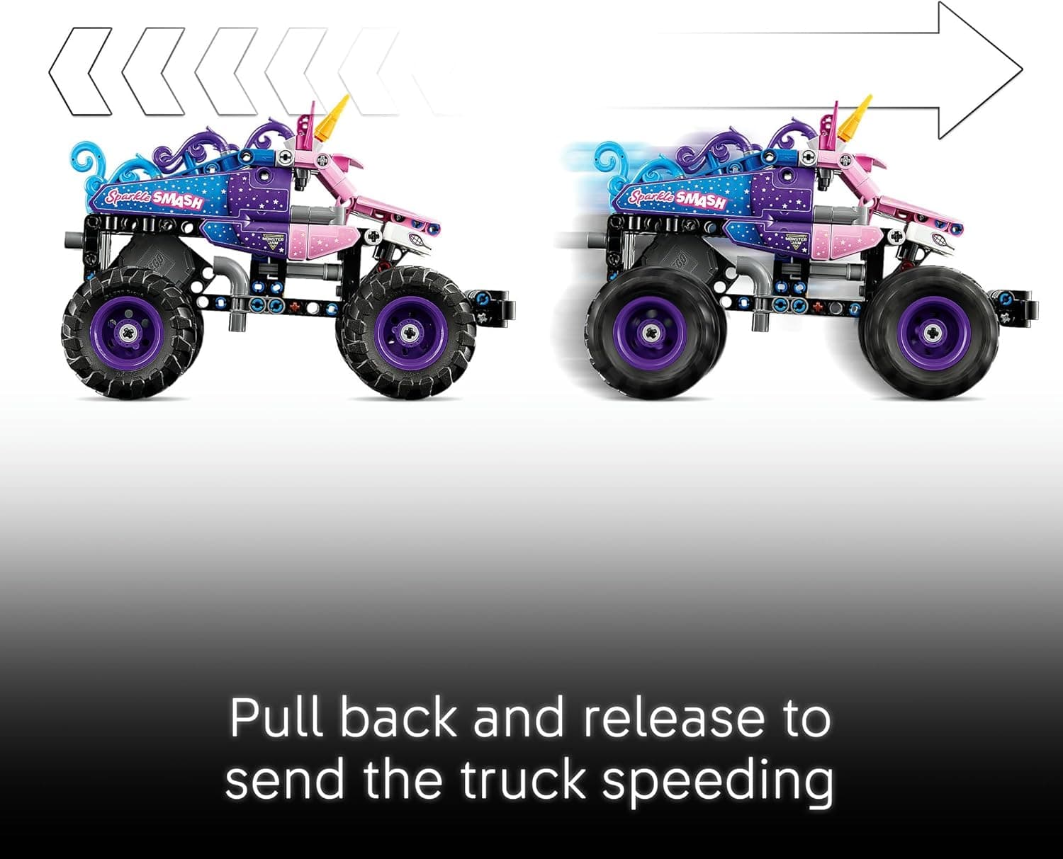 LEGO® Technic Monster Jam™ Sparkle Smash™ Pull-Back 42220