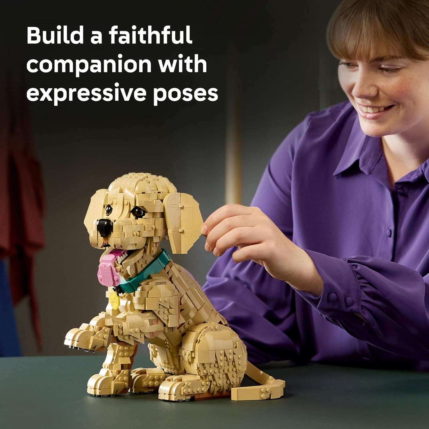 LEGO® Icons Golden Retriever Puppy 11384