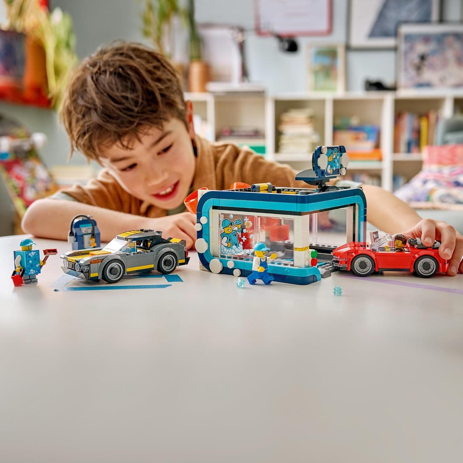 LEGO® City Drive-Through Car Wash 60497