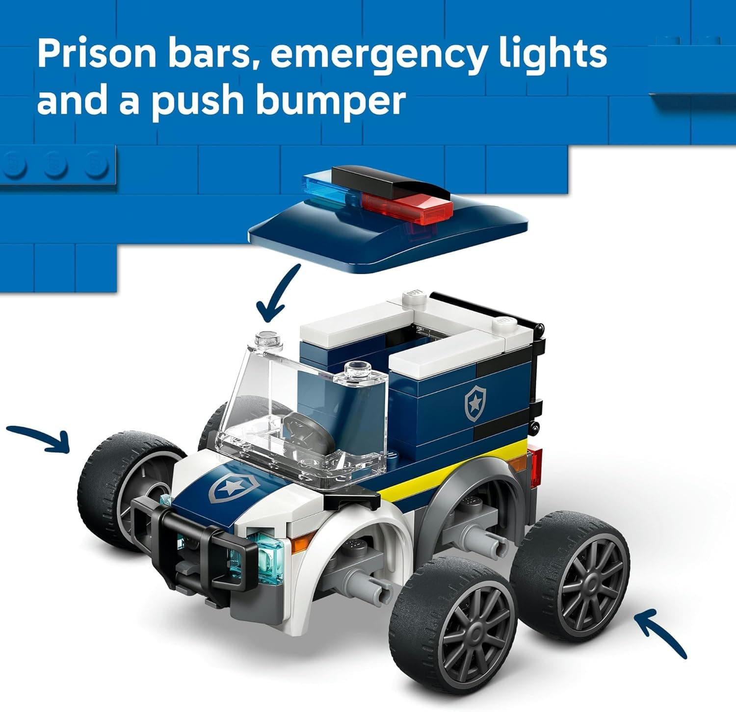 LEGO® City Rides – Police Truck 60481