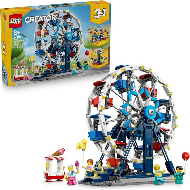 LEGO® Creator 3 in 1 Iconic Ferris Wheel 31389
