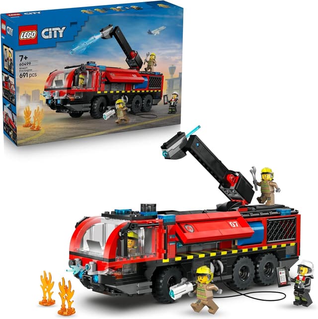 LEGO® City Airport Fire Engine 60499