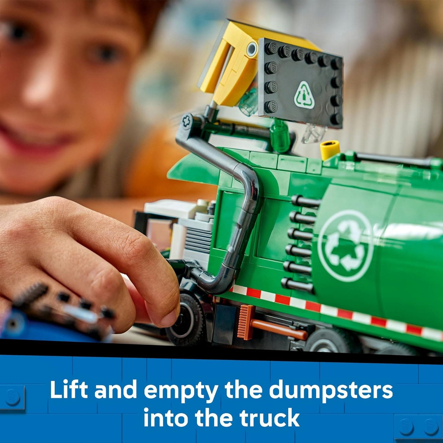 LEGO® City Recycling Truck – Kids’ Toy Truck 60495