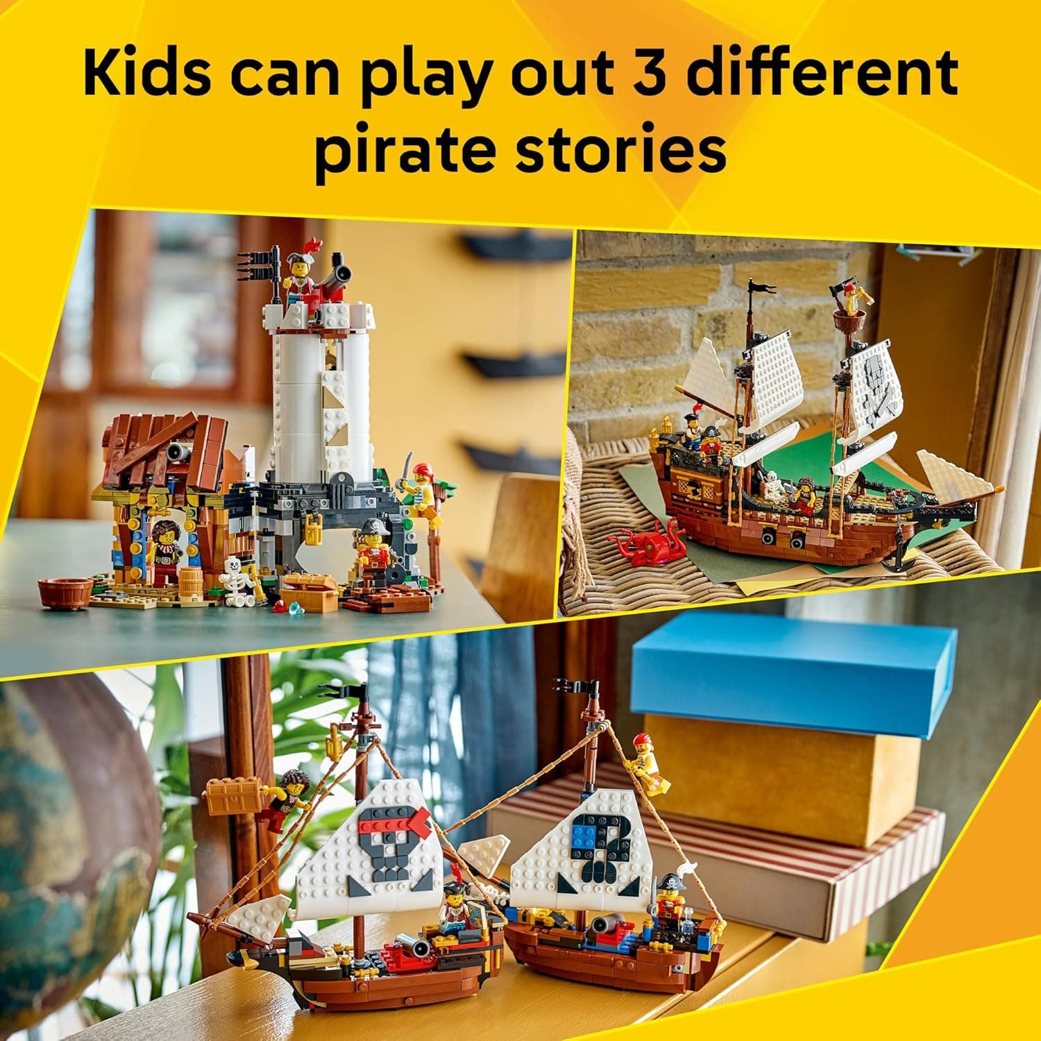 LEGO® Creator 3 in 1 Iconic Pirate Ship 31387