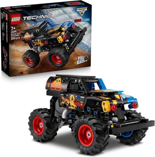 LEGO® Technic Monster Jam™ Grave Digger™ Fire and Ice 42219