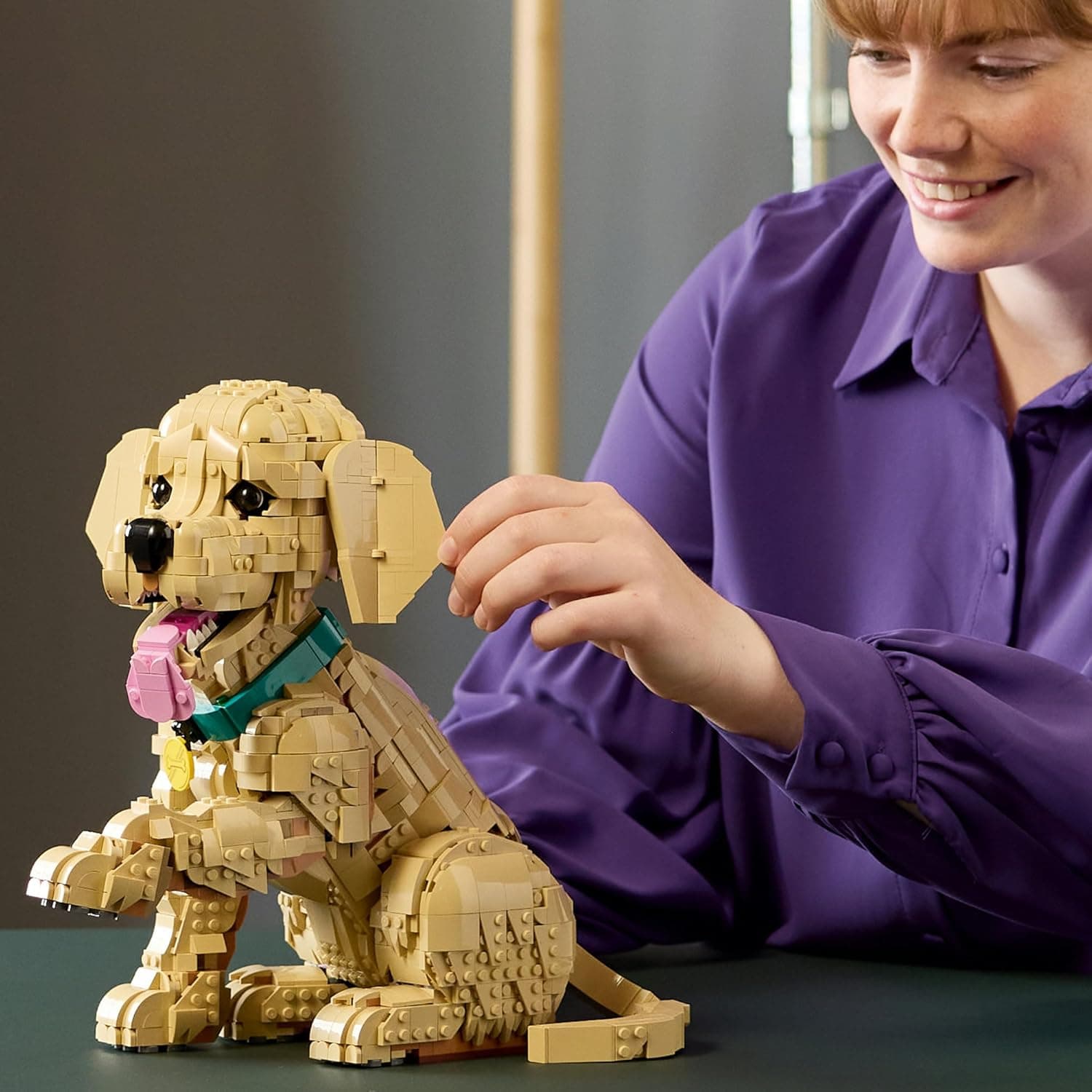 LEGO® Icons Golden Retriever Puppy 11384