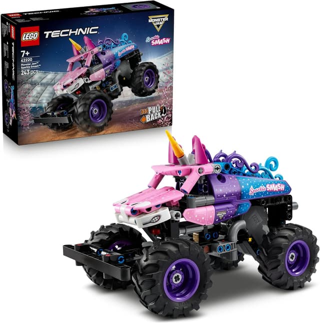 LEGO® Technic Monster Jam™ Sparkle Smash™ Pull-Back 42220